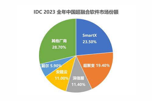 市場份額第一！SmartX 領跑2023全年中國超融合軟件市場應用軟件服務